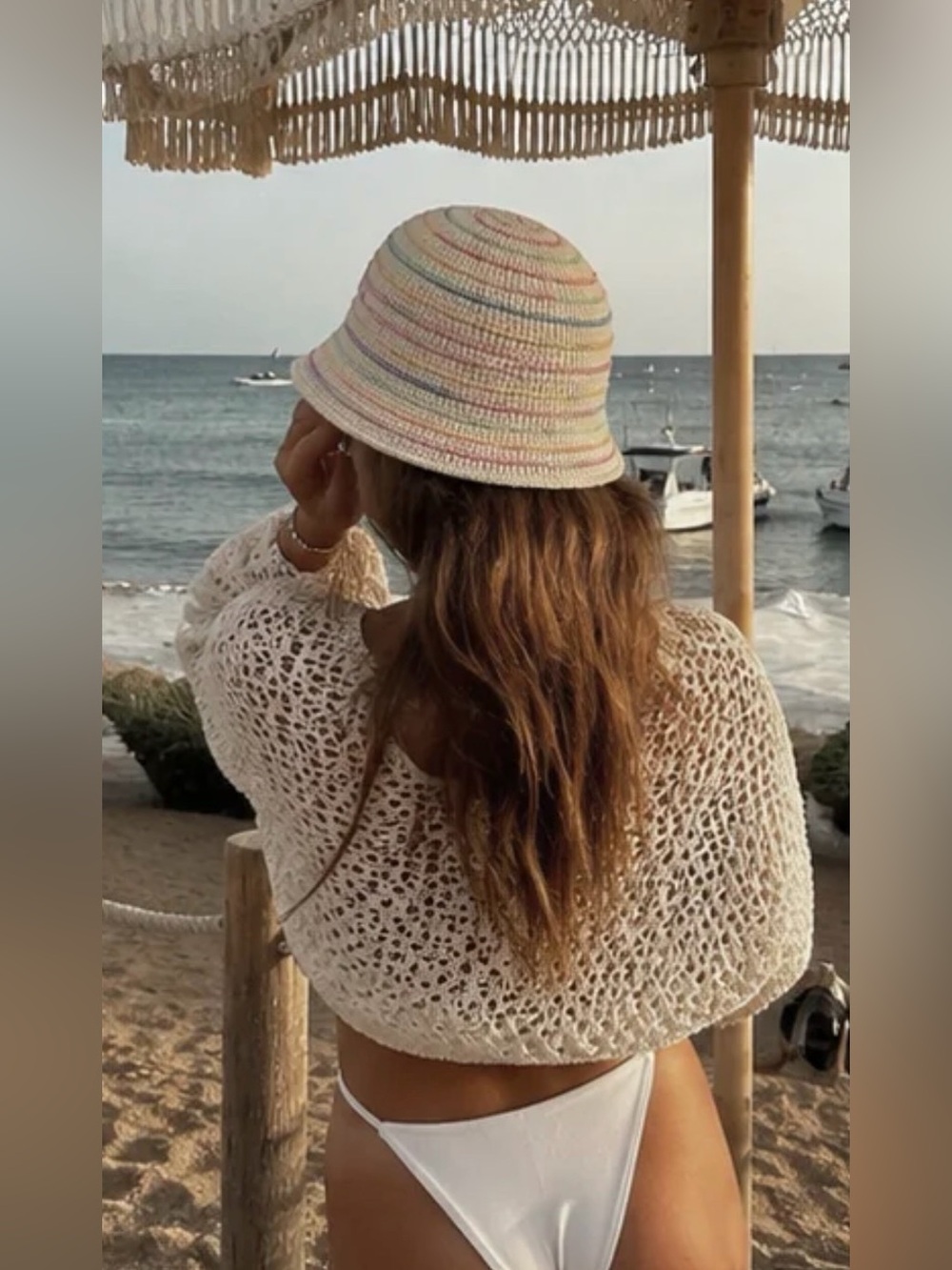 ☀️ 🏝️ Miu Raffia Hat 🏖️ ☀️ - Picture 4 of 5
